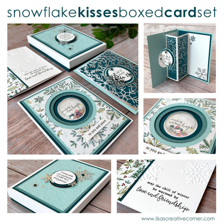 October Project Kit – Snowflake Kisses Boxed Card Set