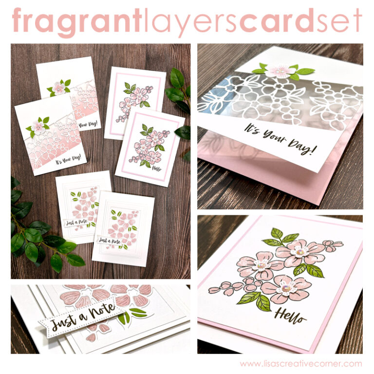 March Project Kit: Fragrant Layers Card Set