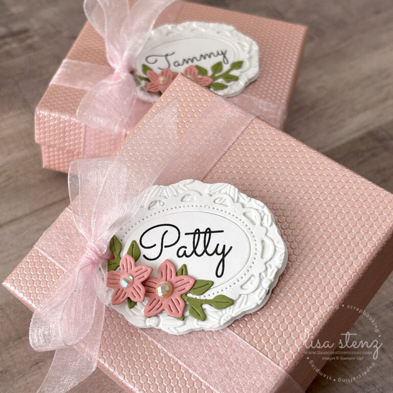 Handmade Gift Tags for Team Gifts | Stampin’ Up! OnStage