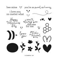 Bee My Valentine Photopolymer Stamp Set (English) [ 162547 ]