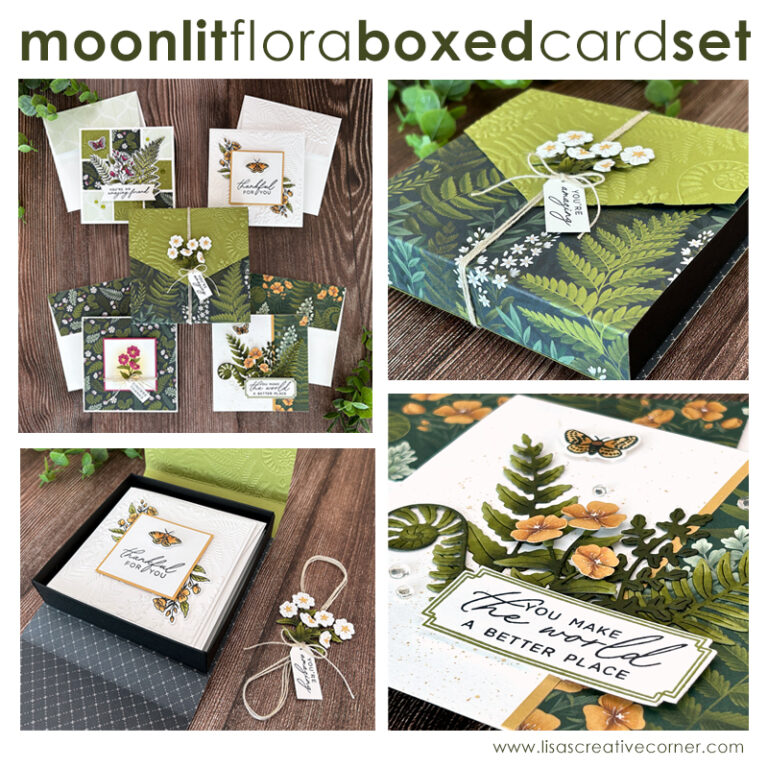 May Project Kit: Moonlit Flora Boxed Card Set