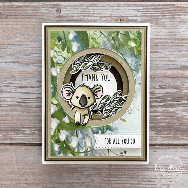 How to Make a Tunnel Card with the June Product of the Month – Wild Bunch Stamp Set