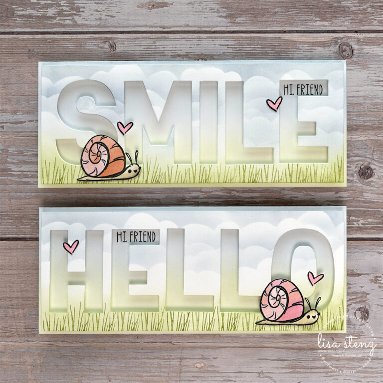 Sweet Slimline Cards Featuring the Wild Bunch Stamp Set