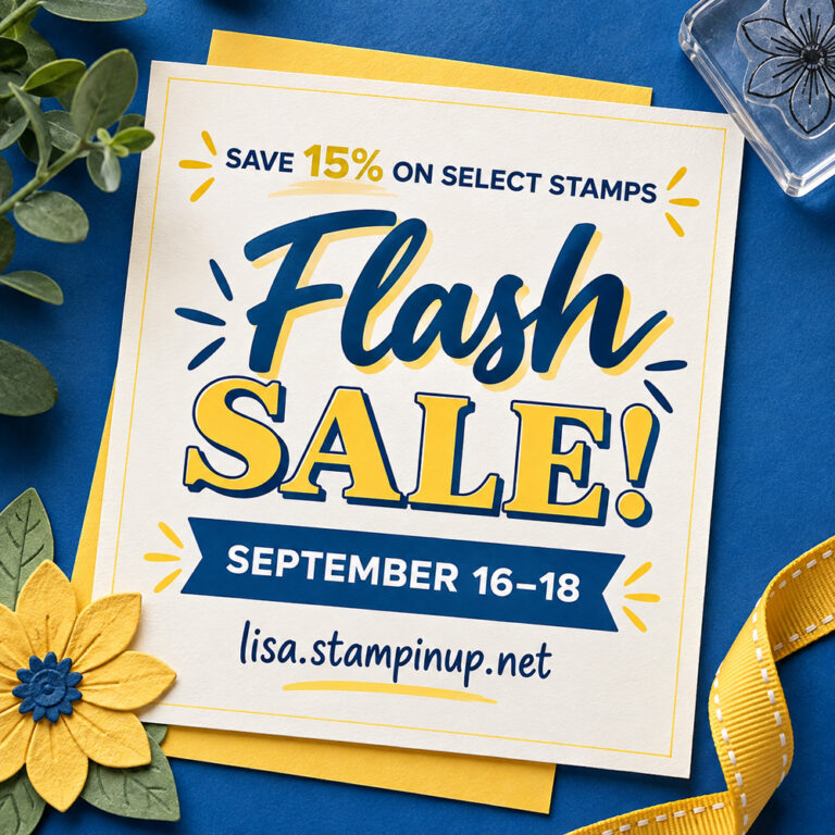Save 15% on Select Stamp Sets During the Flash Sale!