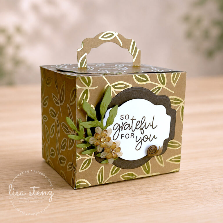 Luxe Foliage Mini Gift Box