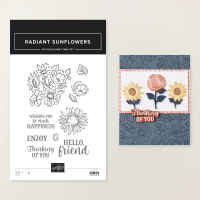 Radiant Sunflowers Photopolymer Stamp Set (English) [ 168352 ]