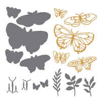 Butterfly Flight Hot Foil Dies [ 170045 ]