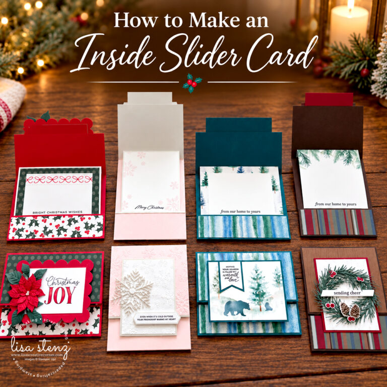 Inside Slider Cards | Handmade Holiday Hop