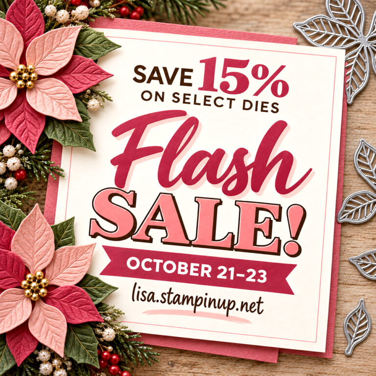 Flash Sale: Save 15% on Dies, Plus October Customer Rewards!